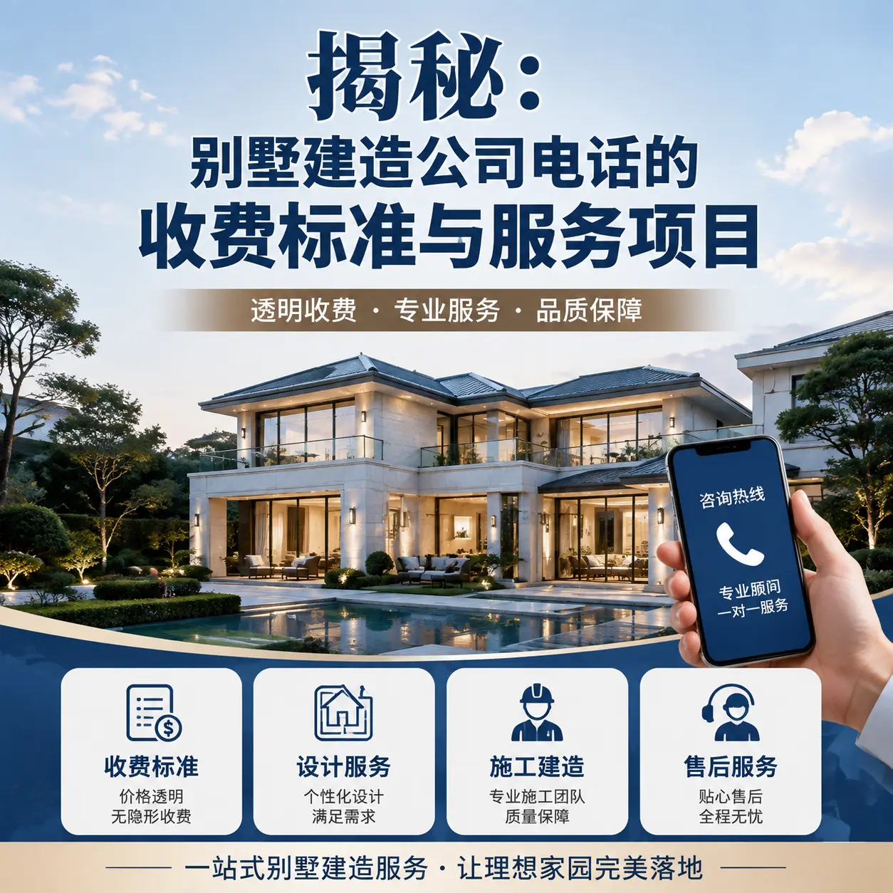 揭秘：播州别墅建造公司电话的收费标准与服务项目
