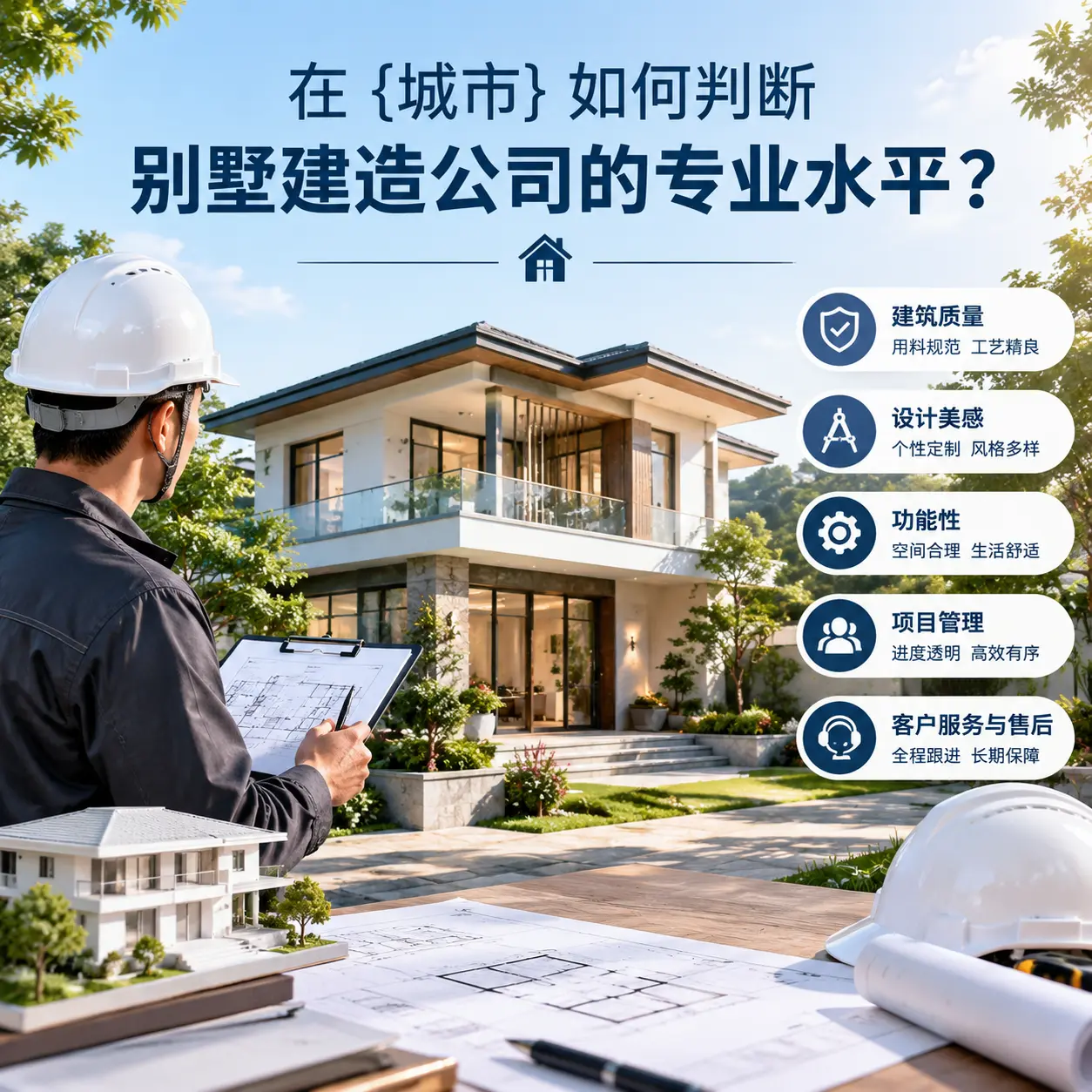 在 播州 如何判断别墅建造公司的专业水平？