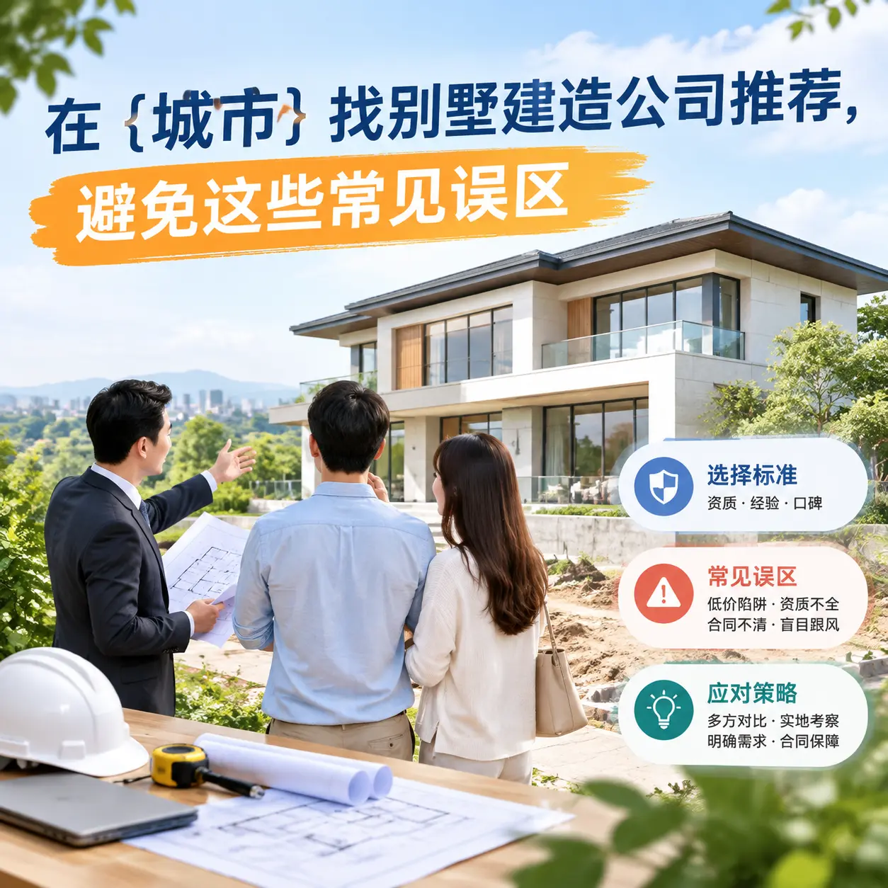 在 播州 找别墅建造公司推荐，避免这些常见误区