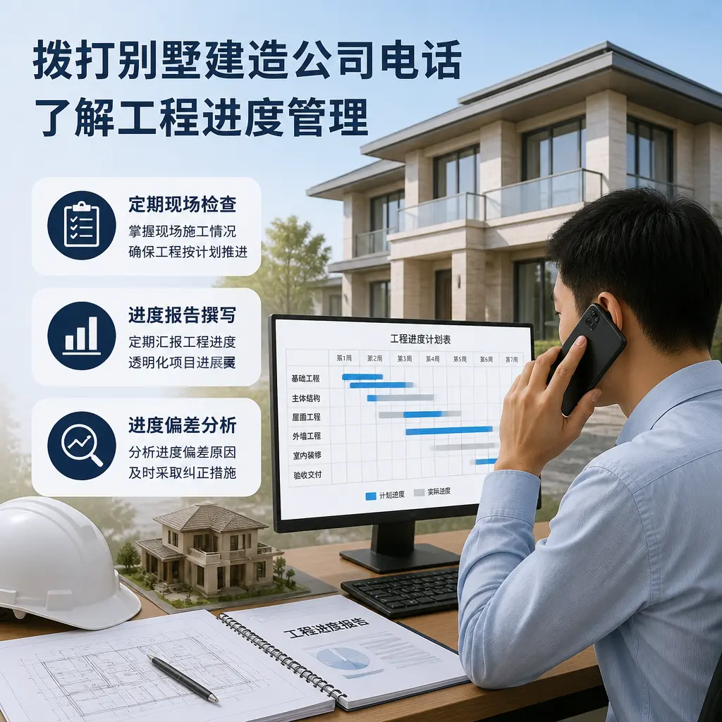 拨打播州别墅建造公司电话,了解工程进度管理