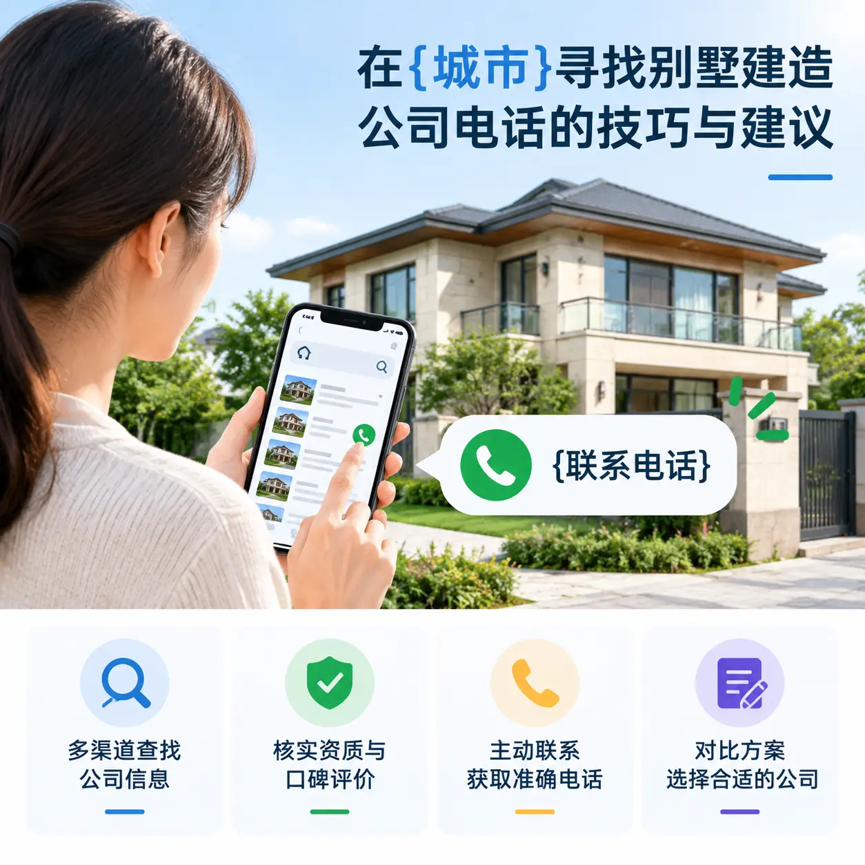在播州寻找别墅建造公司电话的技巧与建议